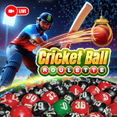 Cricket Ball Roulette color game casino